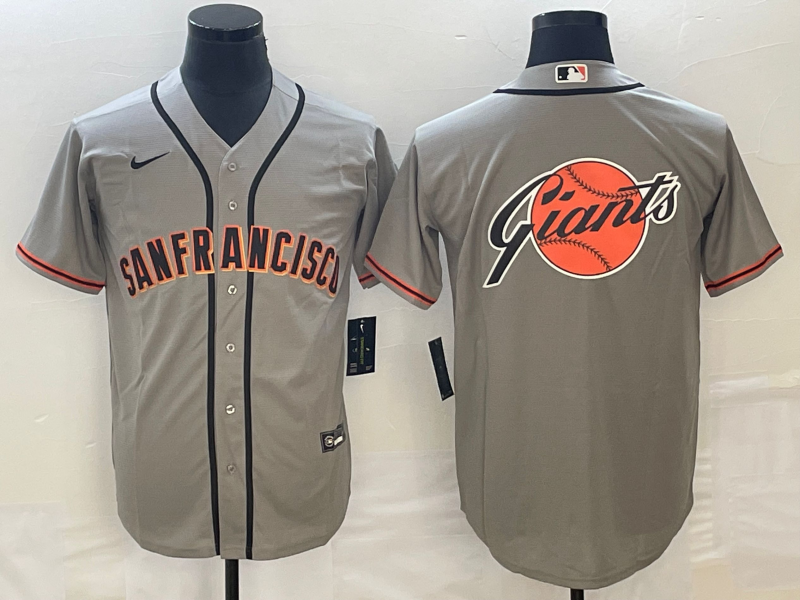 Men's San Francisco Giants Gray Team Jersey