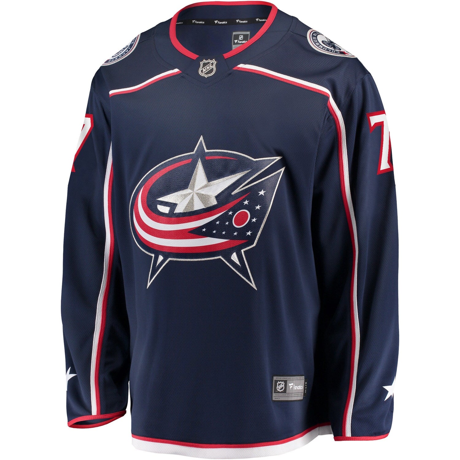 Sean Kuraly Columbus Blue Jackets   Home Breakaway  Jersey - Navy