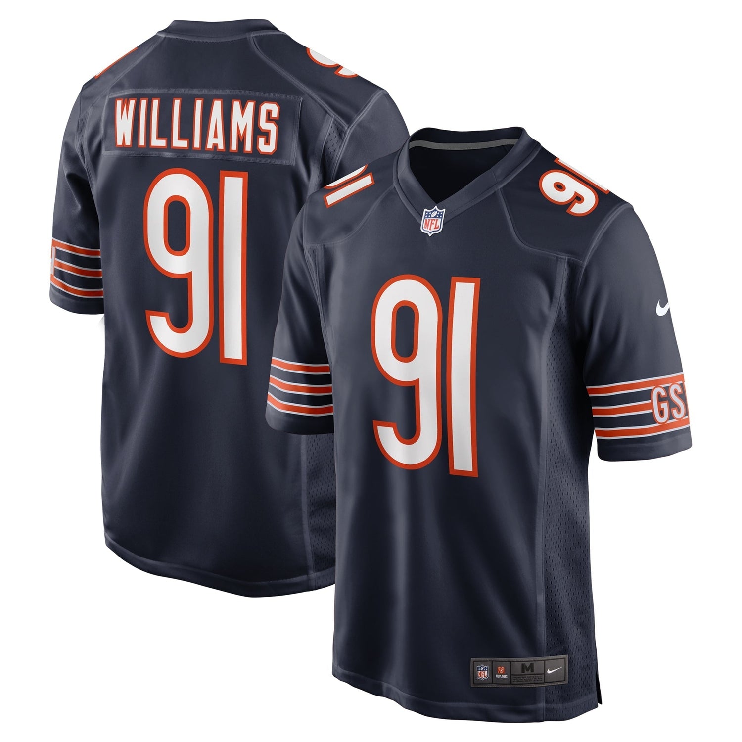 Chris Williams Chicago Bears Nike  Game Jersey -  Navy