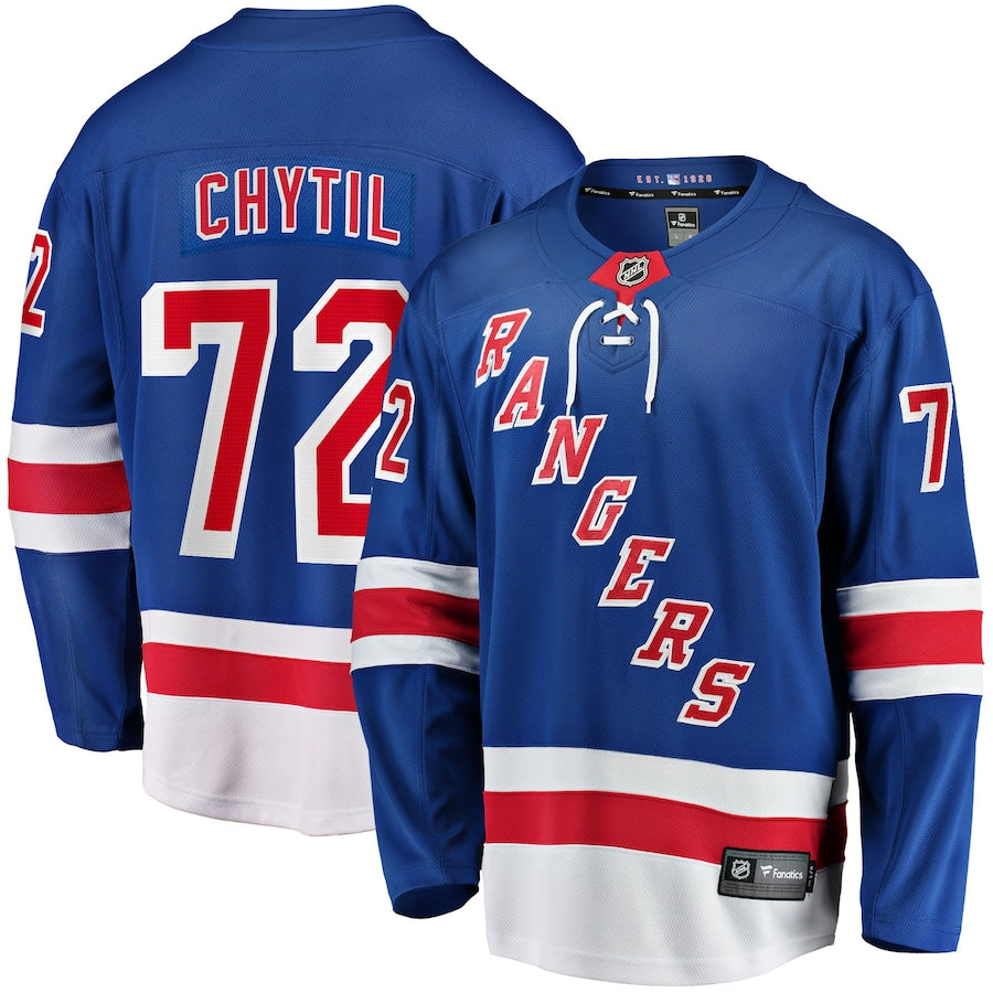 Filip Chytil New York Rangers   Home Breakaway Jersey - Blue