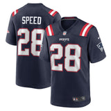 Ameer Speed New England Patriots Nike Team Game Jersey -  Navy