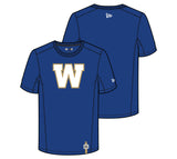 2025 Winnipeg Blue Bombers CFL Football New Era Equipment Sideline T Shirt  - Royal Blue