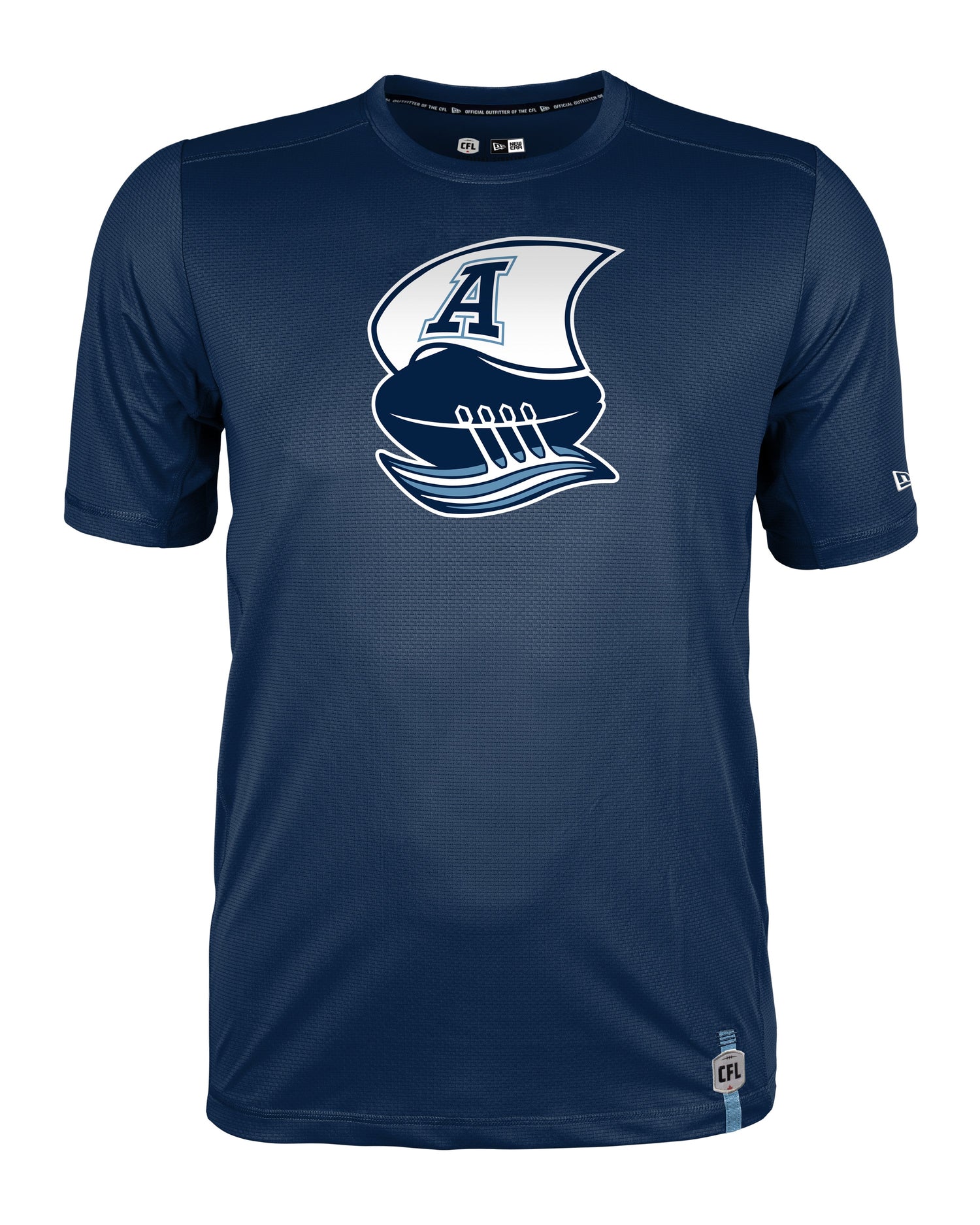 2025 Toronto Argonauts CFL Football New Era Equipment Sideline T Shirt  - Navy Blue
