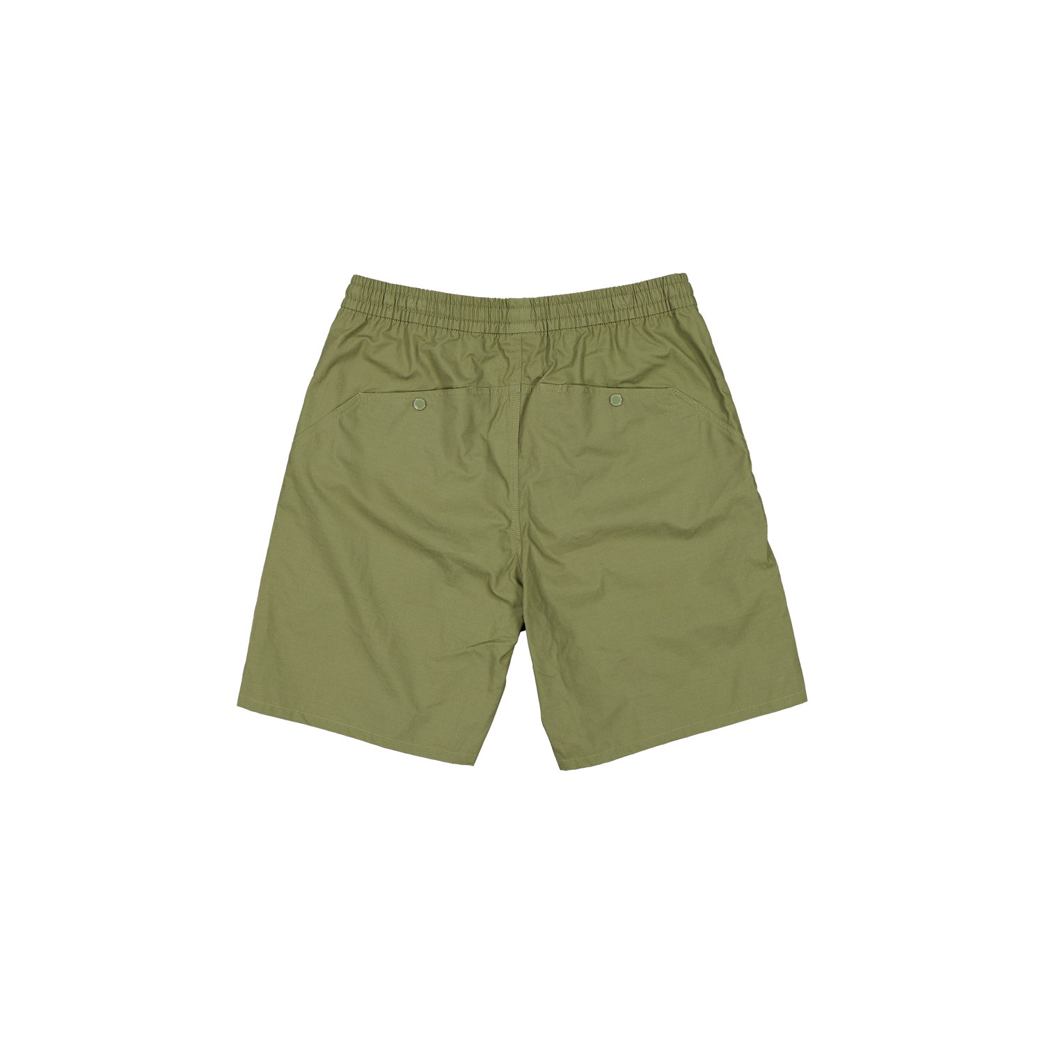 New Era Branded Loose Military Green Bark Shorts