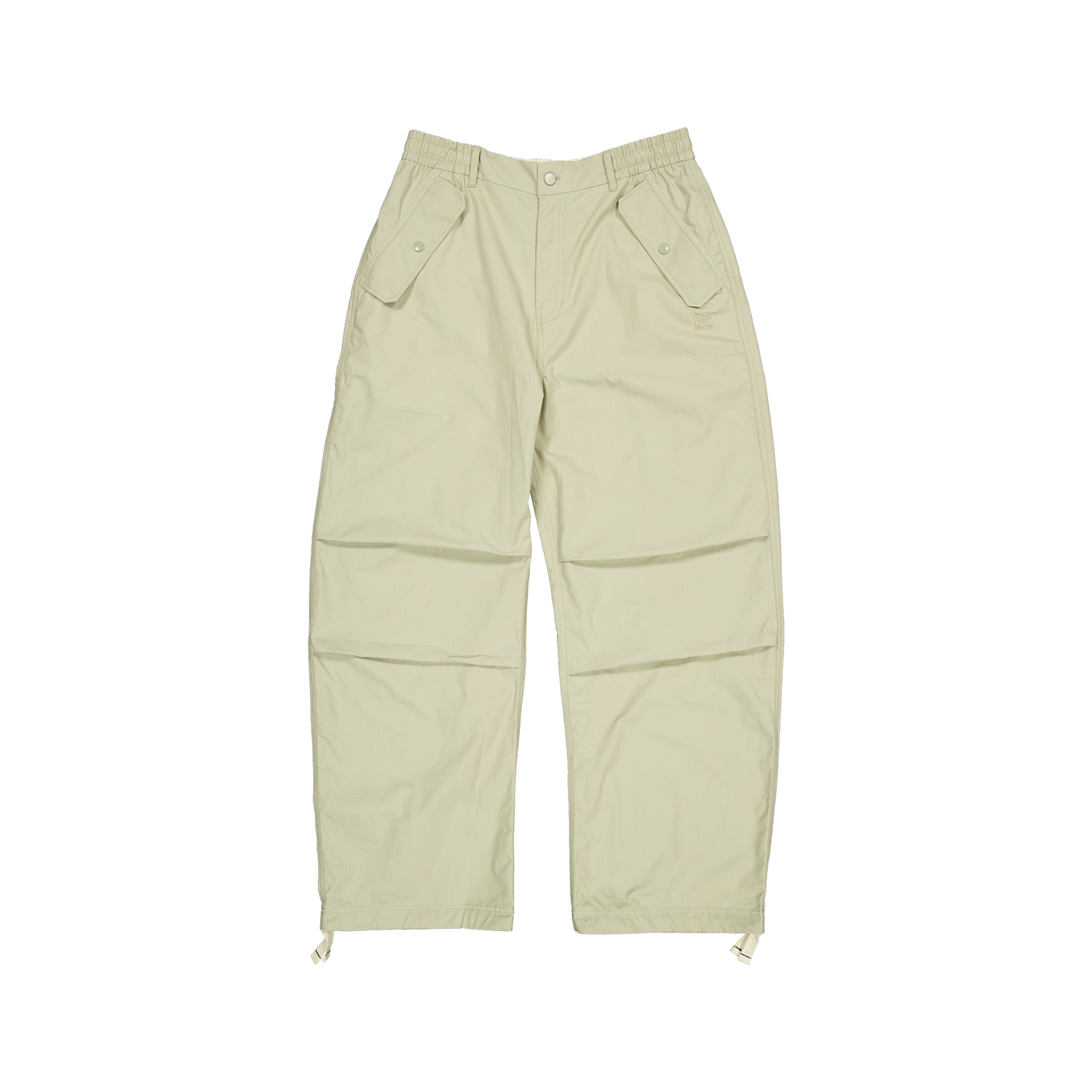 New Era Branded Loose Military Cargo Abbey Stone Pants