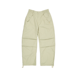 New Era Branded Loose Military Cargo Abbey Stone Pants