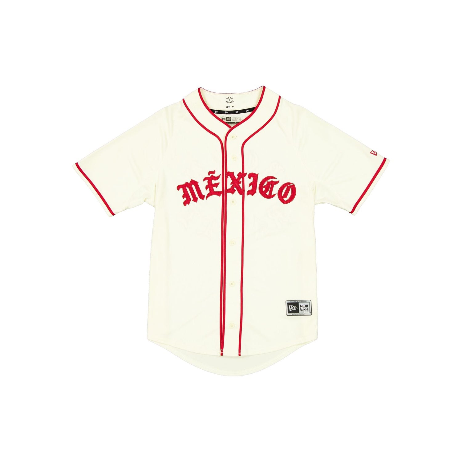 Born x Raised x Diablos Rojos del México Chrome White Jersey