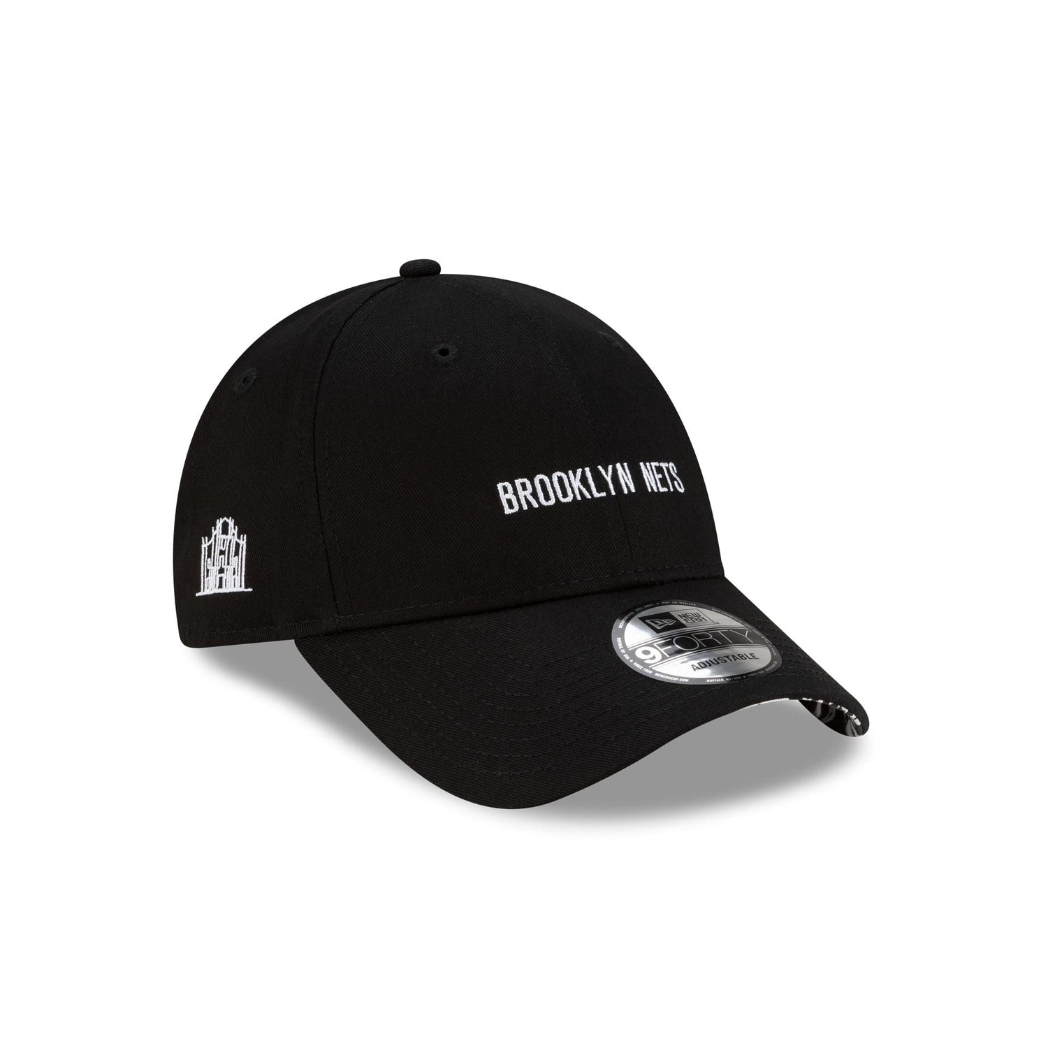 Brooklyn Nets China Games Black 9FORTY Adjustable Hat