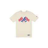 Atlanta Braves Speedway Classic White T-Shirt