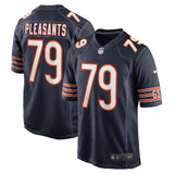 Austen Pleasants Chicago Bears Nike  Game Jersey -  Navy