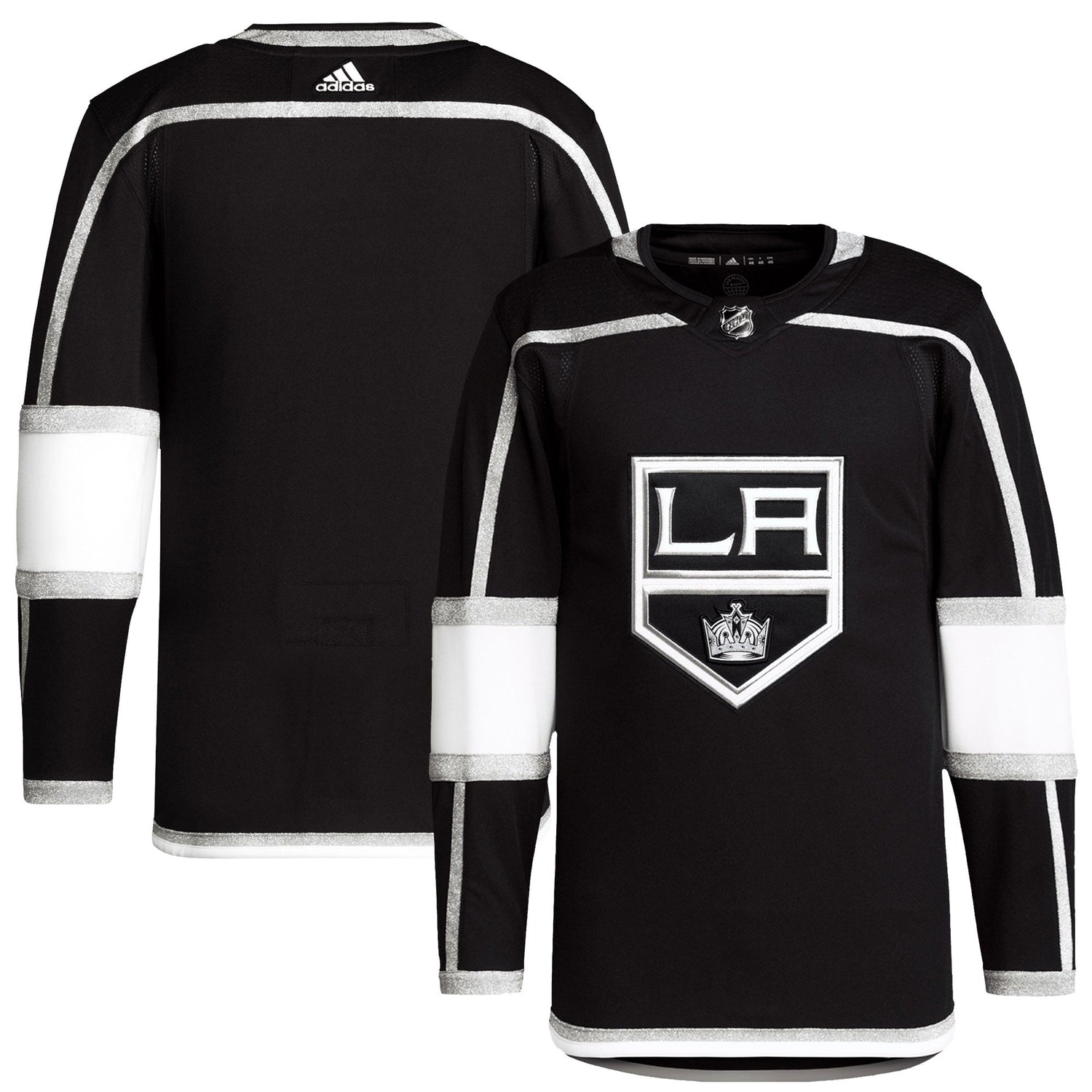 Los Angeles Kings   Men's Home Primegreen   Blank Jersey - Black