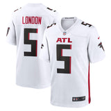 Drake London Atlanta Falcons Nike Away Game   Jersey - White