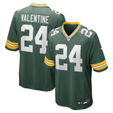 Carrington Valentine Green Bay Packers Nike  Game Jersey -  Green