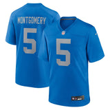 David Montgomery Detroit Lions Nike Alternate Game Jersey -  Blue