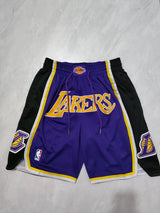 JUST DON Los Angeles Lakers Pocket Shorts