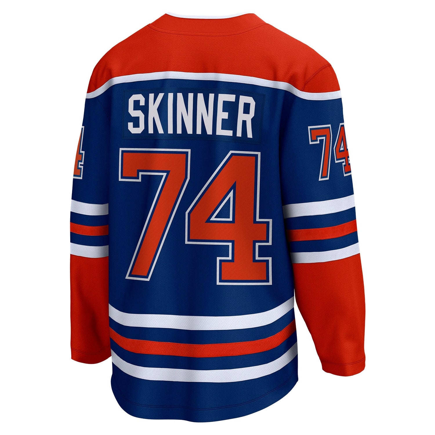 Stuart Skinner Edmonton Oilers   Home Breakaway  Jersey - Royal