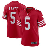 Trey Lance San Francisco 49ers Nike Game   Jersey - Scarlet