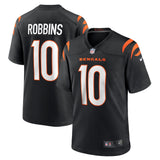 Brad Robbins Cincinnati Bengals Nike Team Game Jersey -  Black