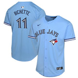 Youth Toronto Blue Jays Bo Bichette Nike Powder Blue Alternate Limited Player Jersey