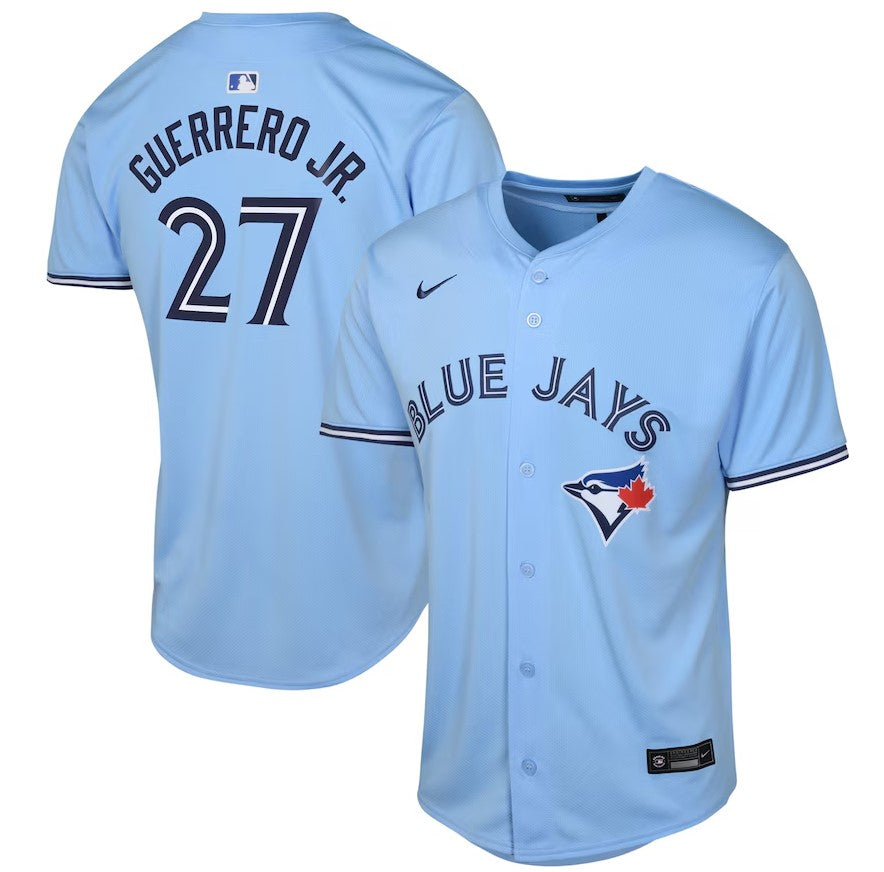 Youth Toronto Blue Jays Vladimir Guerrero Jr. Nike Powder Blue Alternate Limited Player Jersey