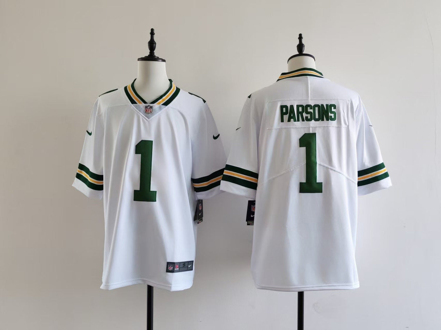 Men's Green Bay Packers Micah Parsons Nike Jersey -  White