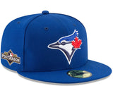 Men's Toronto Blue Jays New Era Royal Blue 2025 MLB Postseason Side Patch 59FIFTY Fitted Hat