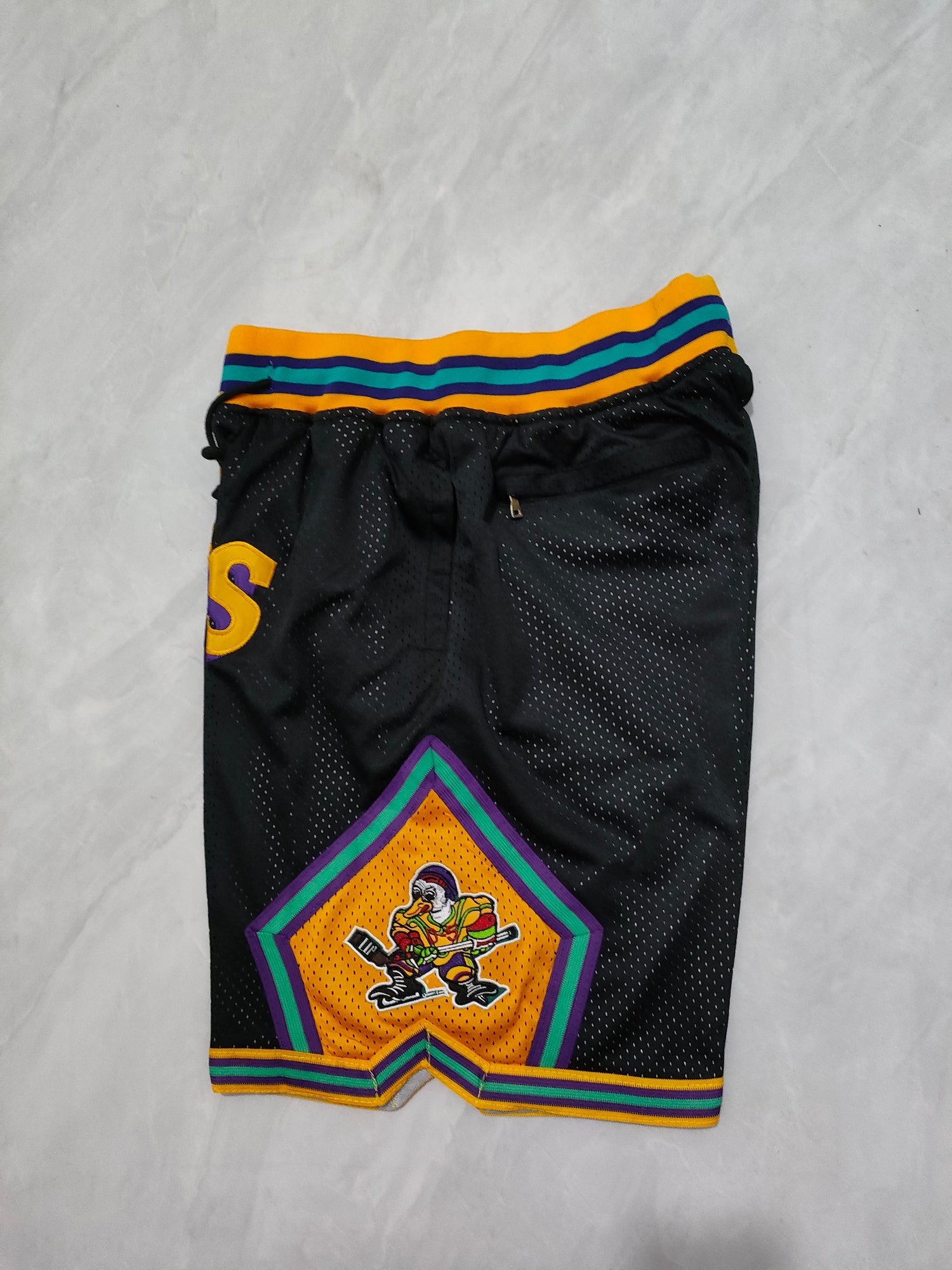 JUST DON Anaheim Ducks Pocket Shorts