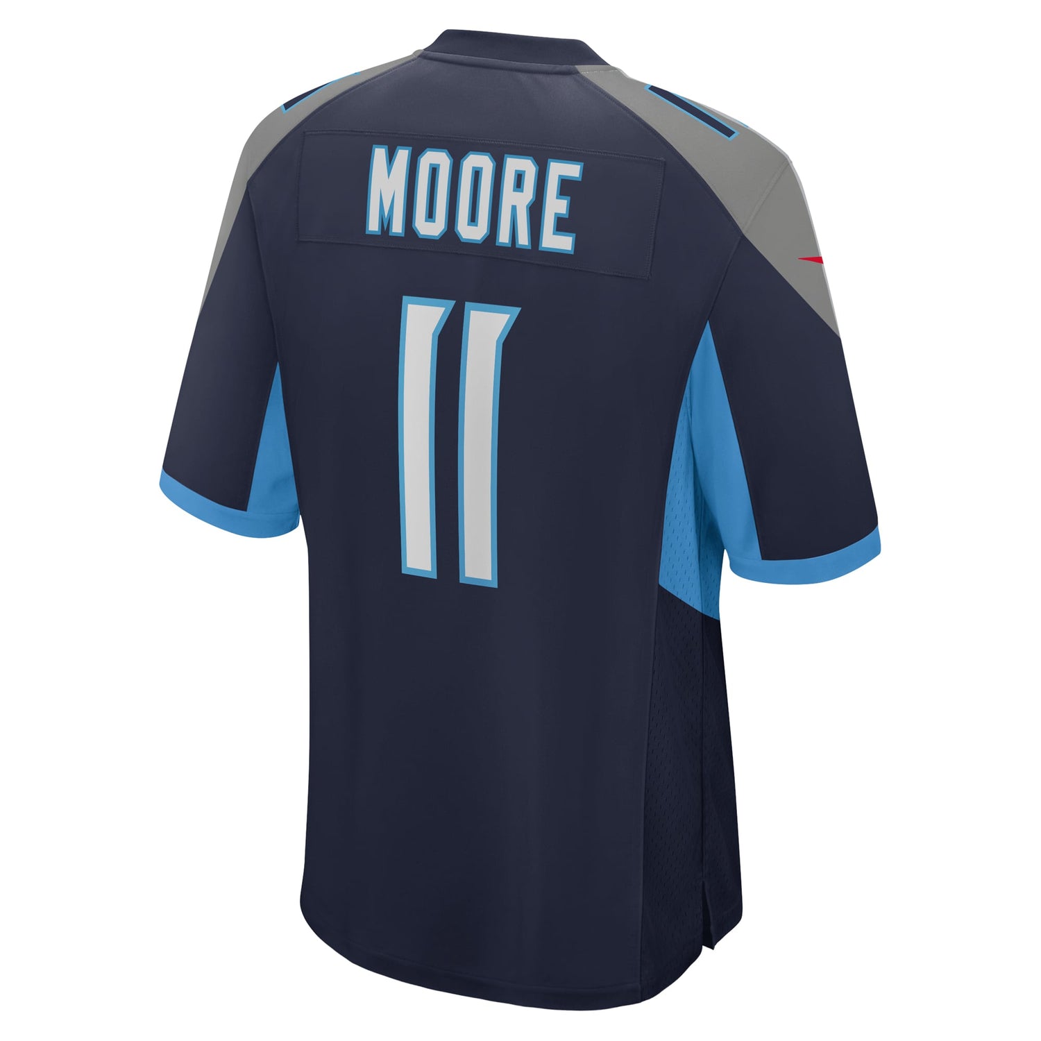Chris Moore Tennessee Titans Nike  Game Jersey -  Navy