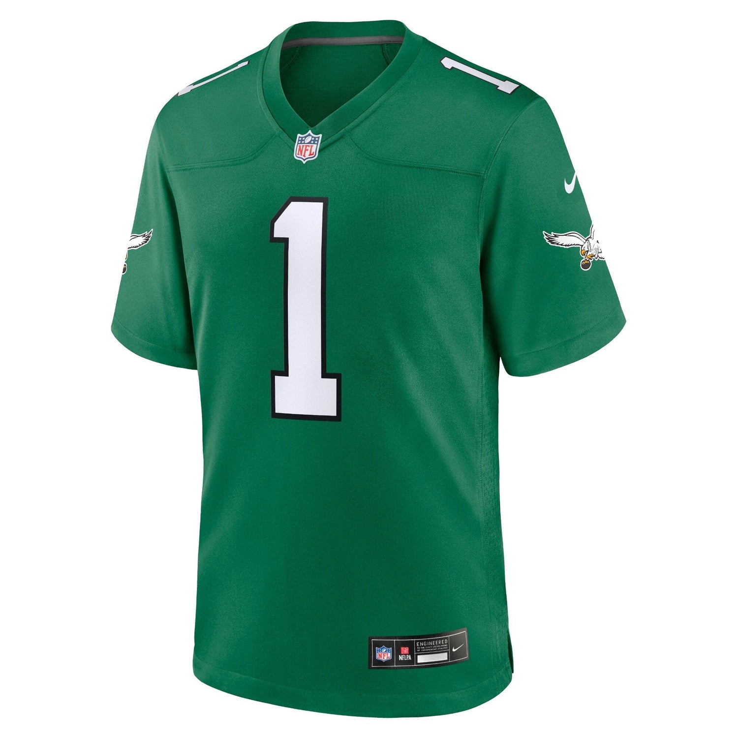 Jalen Hurts Philadelphia Eagles Nike Alternate Game   Jersey - Kelly Green