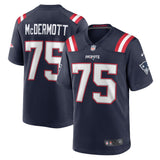Conor McDermott New England Patriots Nike Home Game   Jersey - Navy