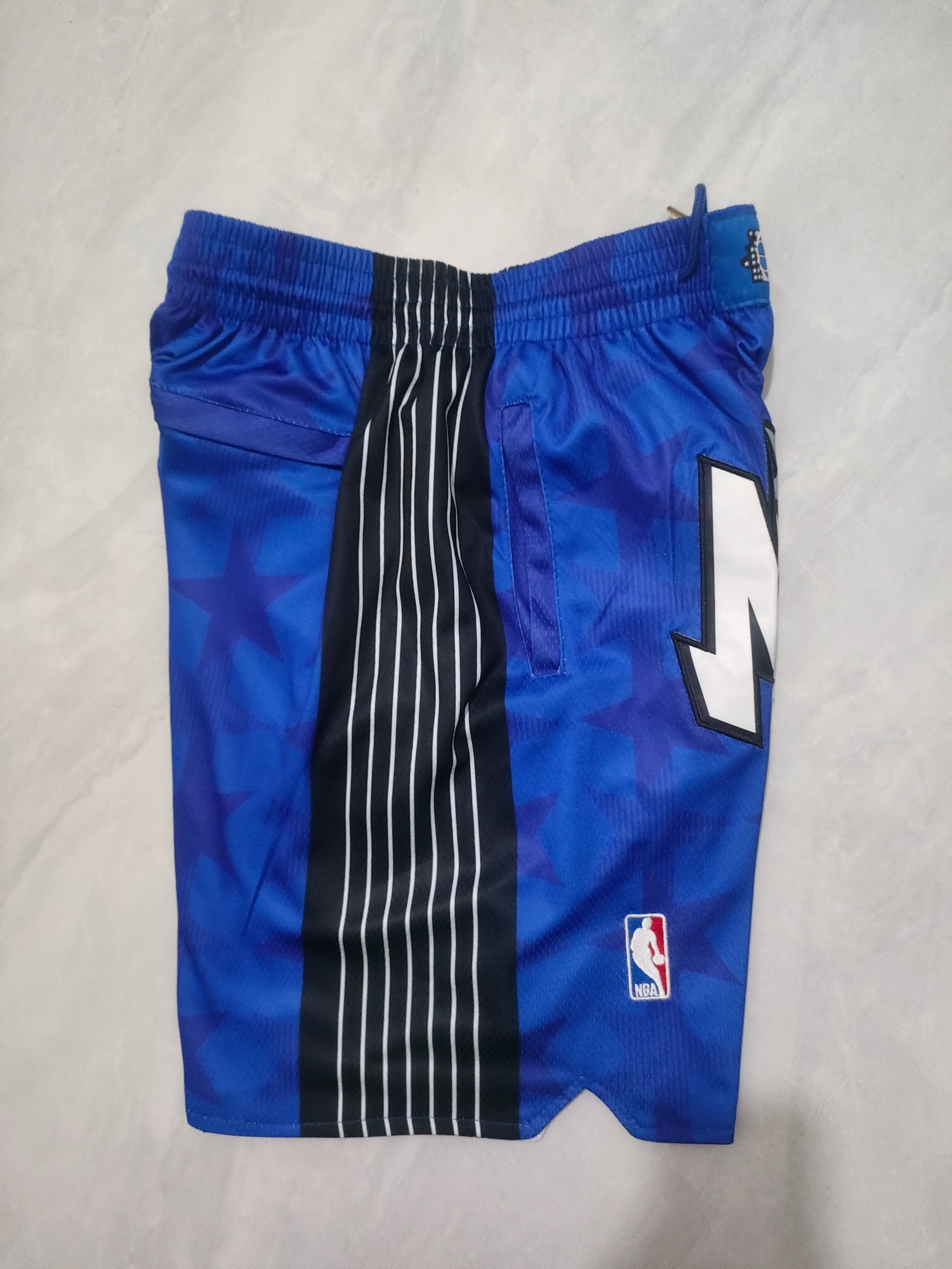 JUST DON Orlando Magic Blue Dark Star Pocket Shorts