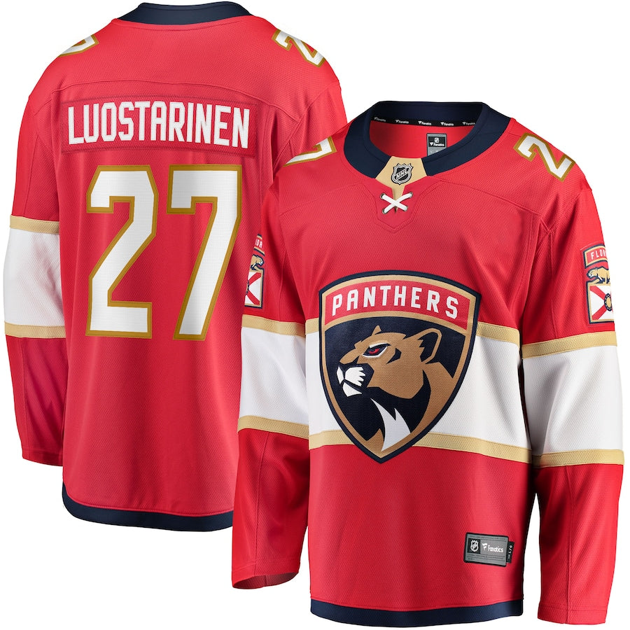 Eetu Luostarinen Florida Panthers   Home Breakaway  Jersey - Red