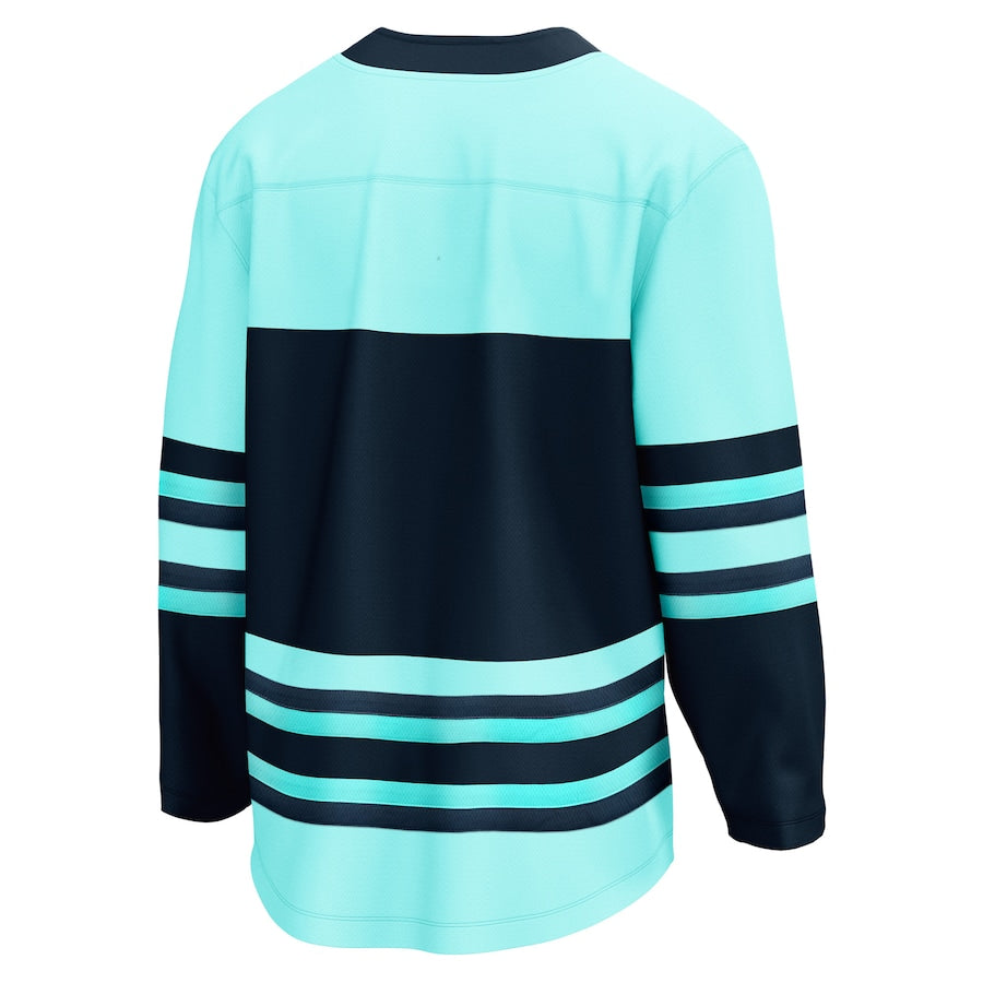 Men's Seattle Kraken Fanatics Teal Special Edition 2.0 Breakaway Blank Jersey