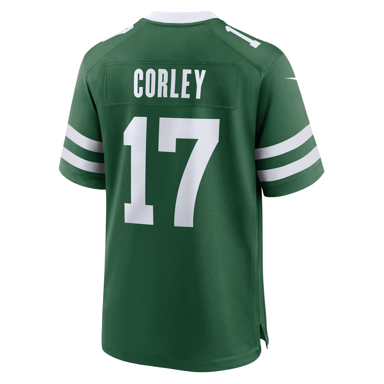 Malachi Corley New York Jets Nike Team Game Jersey - Legacy Green