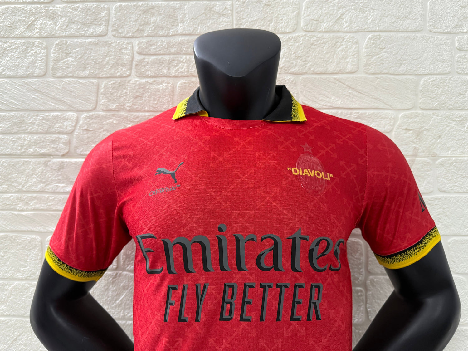 2025-26 AC Milan Joint Edition Red Player Version Jersey