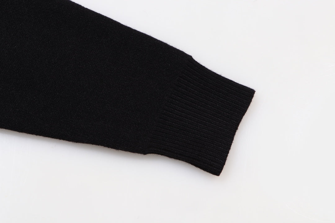 AMIRI 2024 Bew Sweater With Large 22-letter logo on back-Black