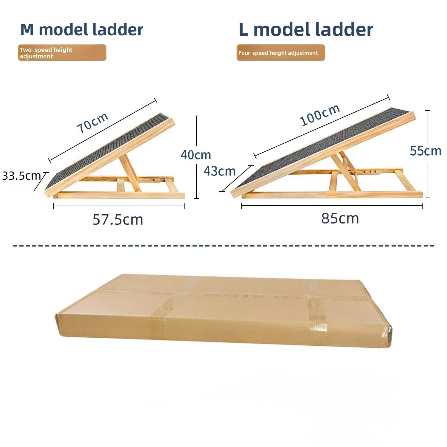Pet Solid Wood Staircase