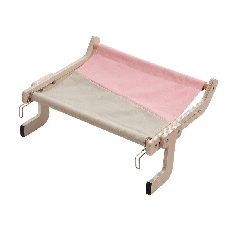 Cat Wooden Assembly Hanging Bed