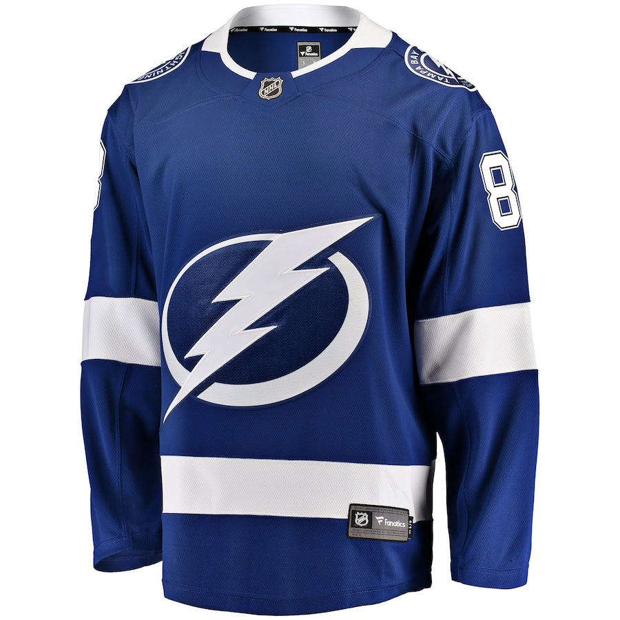 Men's Tampa Bay Lightning Andrei Vasilevskiy Fanatics Blue Home Premier Breakaway Player Jersey