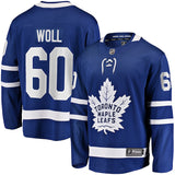 Joseph Woll Toronto Maple Leafs  Home Premier Breakaway  Jersey - Blue
