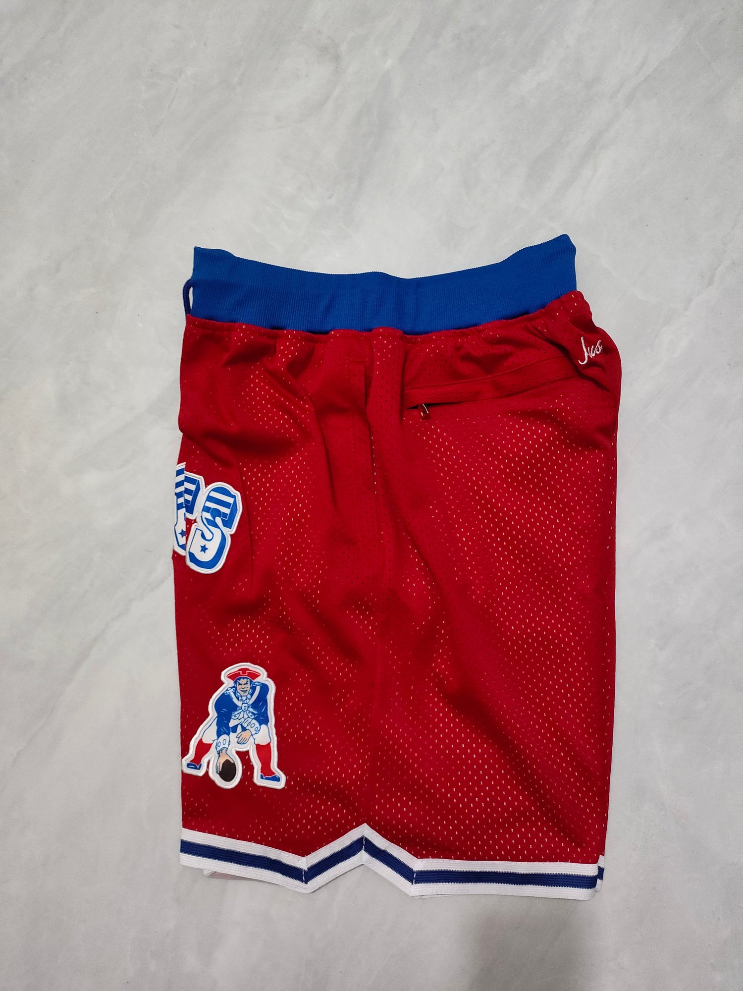 JUST DON New England Patriots Pocket Shorts