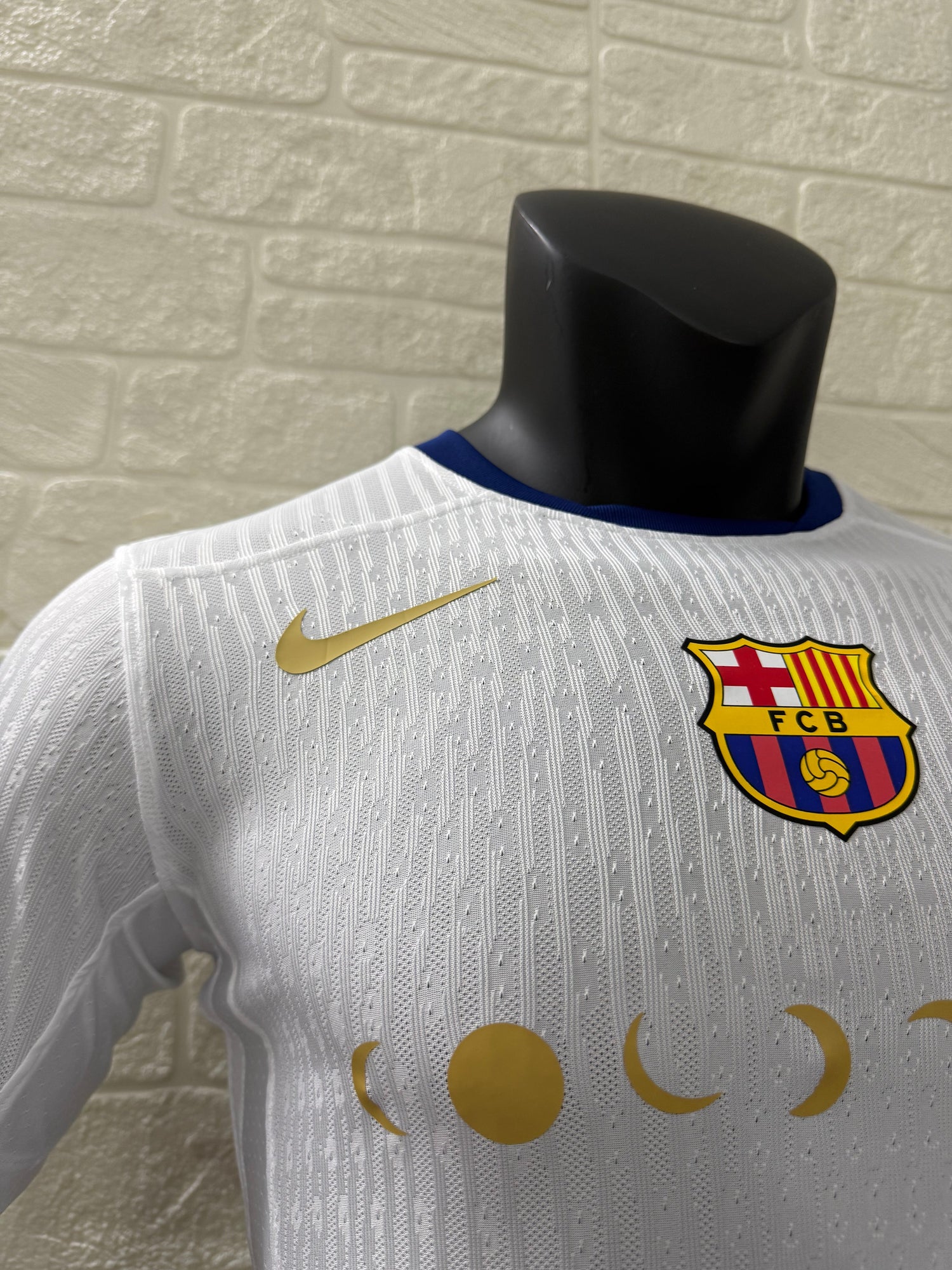 2025-26 FC Barcelona Special Edition White Player Version Jersey