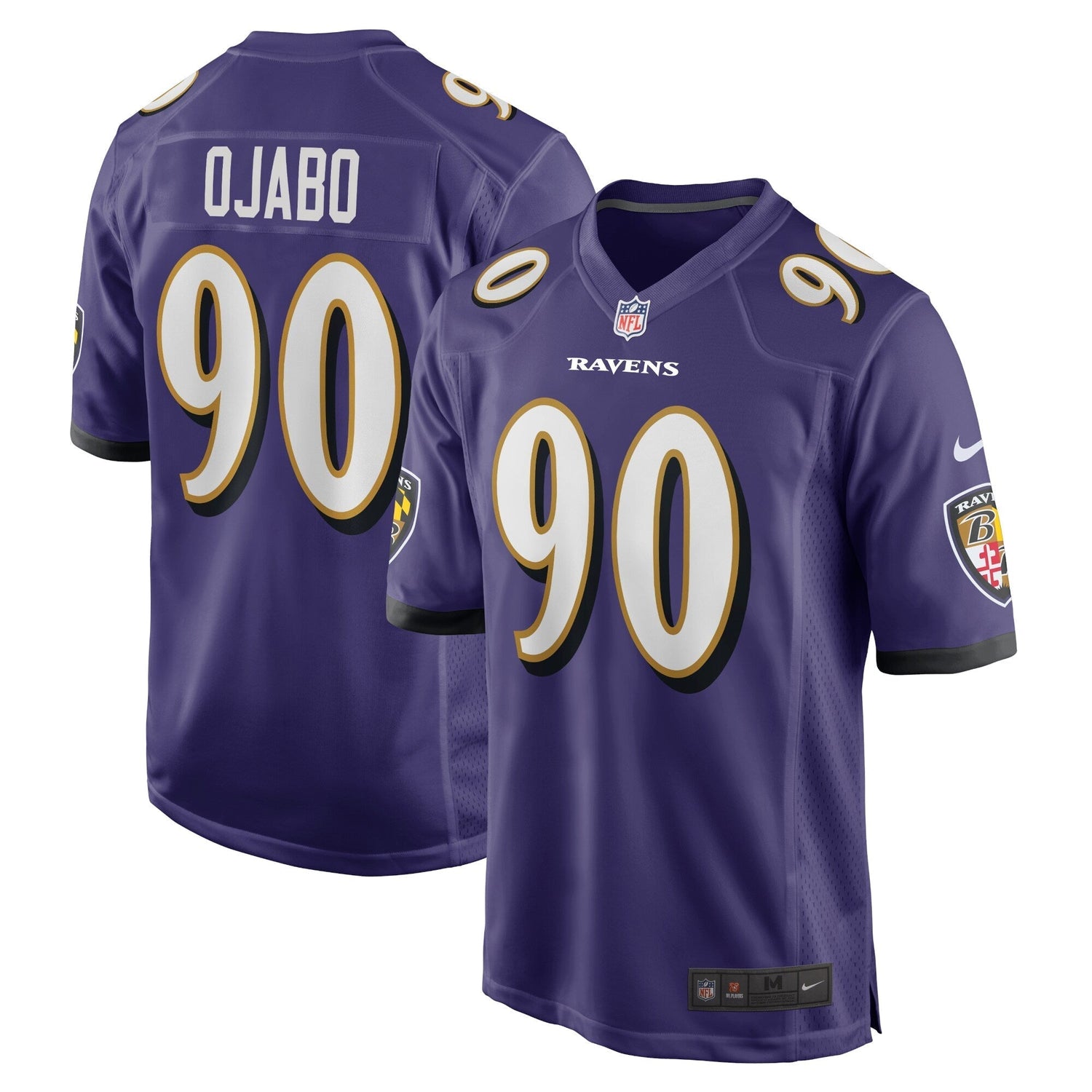 David Ojabo Baltimore Ravens Nike   Game Jersey - Purple