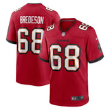 Ben Bredeson Tampa Bay Buccaneers Nike  Game Jersey -  Red