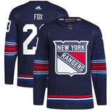 Adam Fox New York Rangers   Alternate   Primegreen  Jersey - Navy
