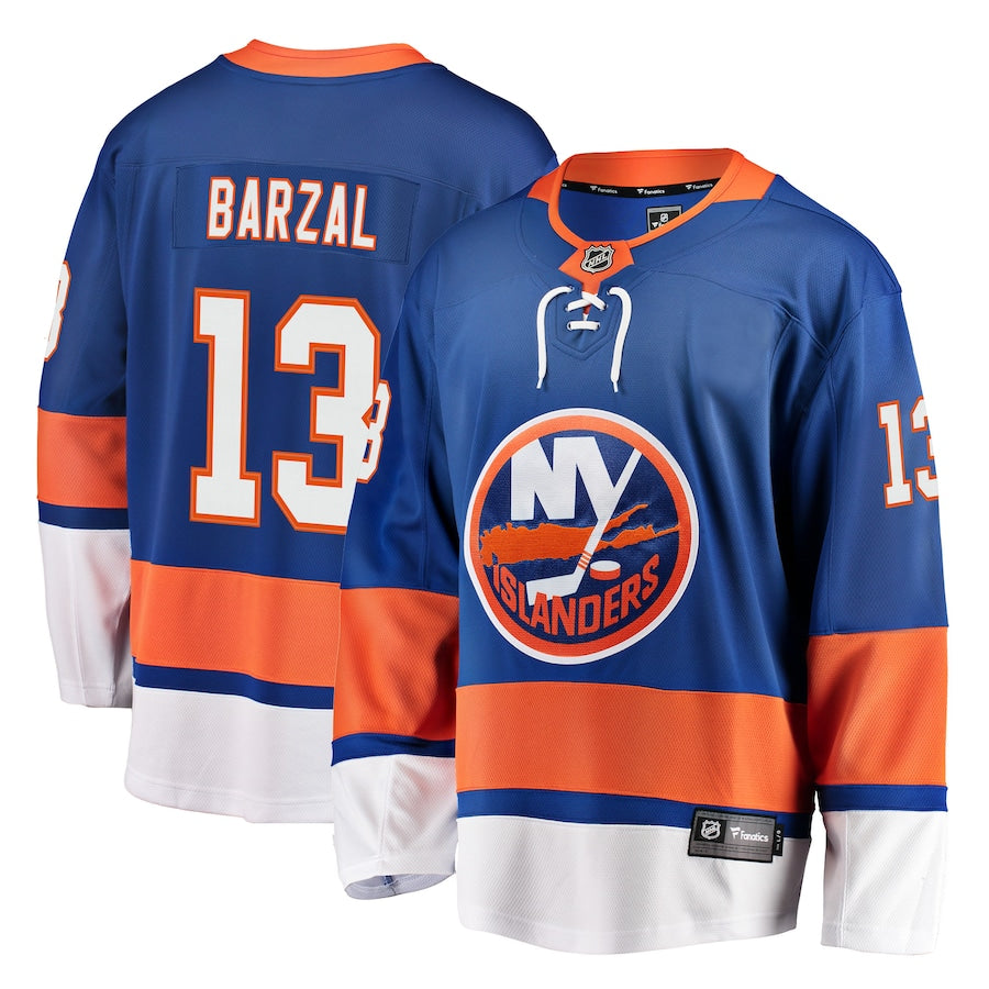 Mathew Barzal New York Islanders   Breakaway  Jersey - Royal
