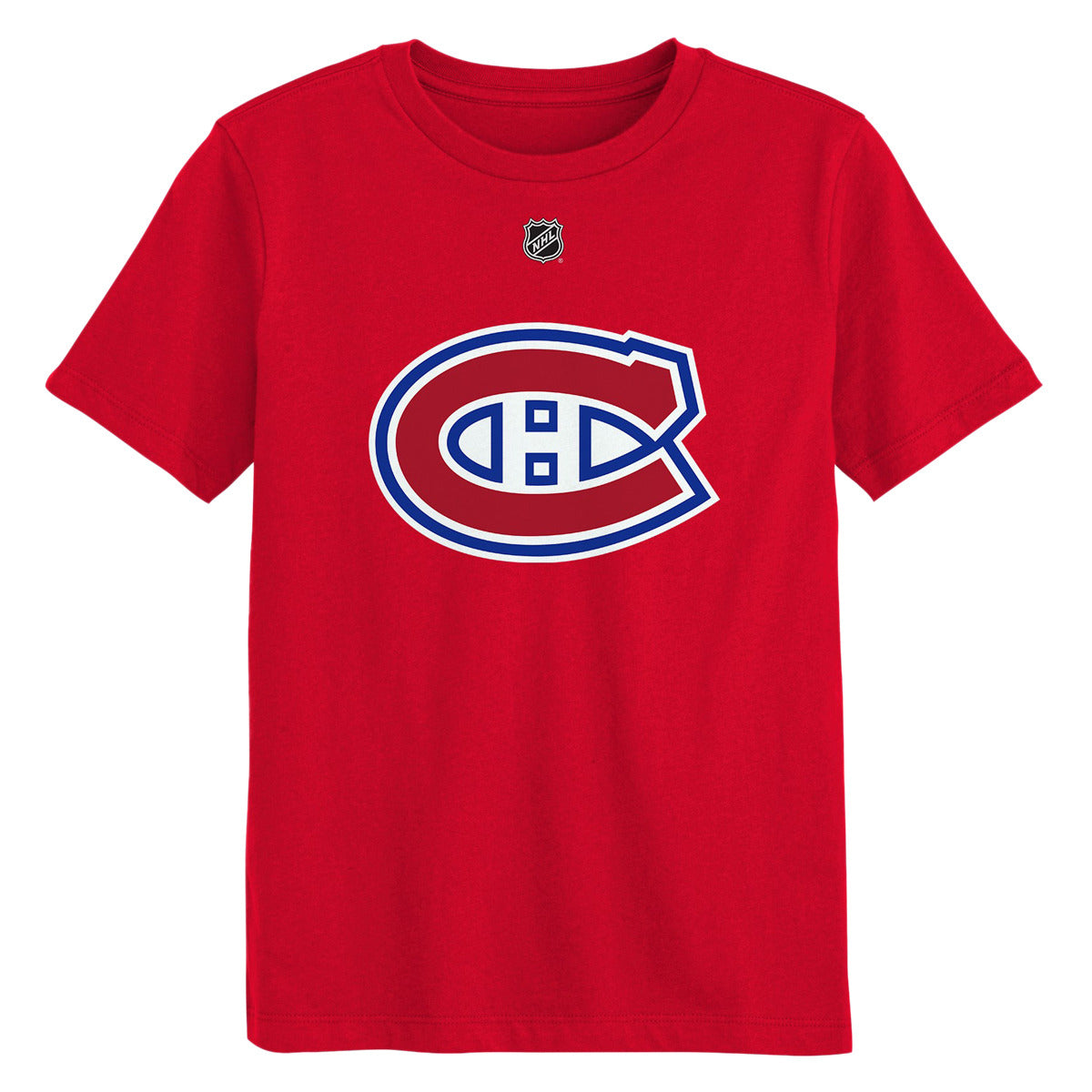 Kids Montreal Canadiens Ivan Demidov Outerstuff Red Name & Number T Shirt - 3 Size Groups
