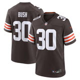 Devin Bush Cleveland Browns Nike  Game Jersey -  Brown
