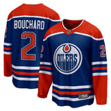Evan Bouchard Edmonton Oilers   Home Breakaway  Jersey - Royal
