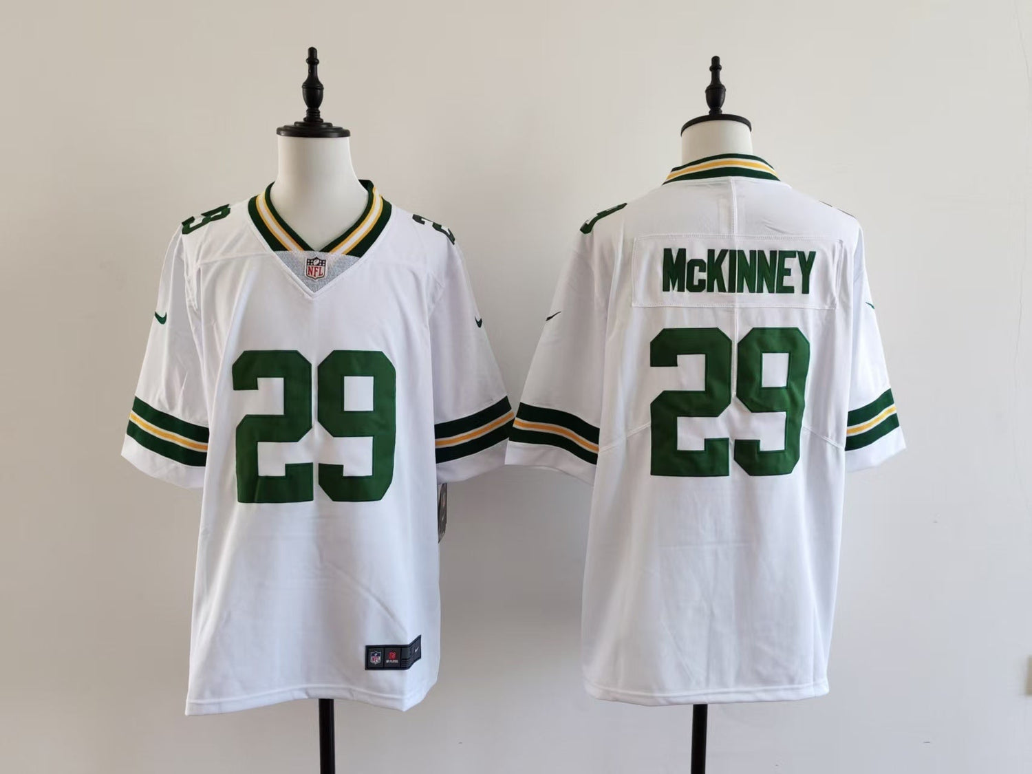 Men's Green Bay Packers Xavier McKinney Nike Jersey -  White